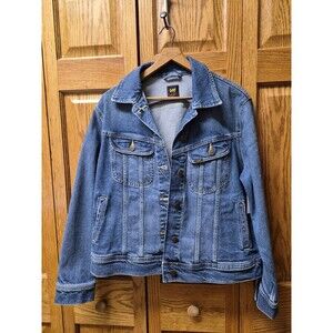 Lee Denim Jeans Jacket Size XLG New With Tags.  Women